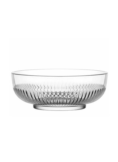 Buy Glass serving bowl clear 1.5L in Saudi Arabia