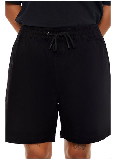 Buy Vented-Hem Drawstring Shorts in Egypt