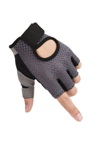 Buy Sports Outdoor Bicycle Half Finger Gloves Breathable Gloves For Both Men And Women XL in Saudi Arabia