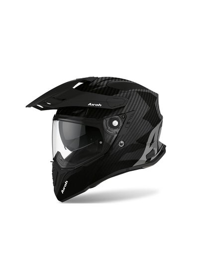 Buy Airoh Helmets COMMANDER FULL CARBON GLOSS in UAE