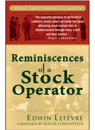 اشتري Reminiscences of a Stock Operator في الامارات