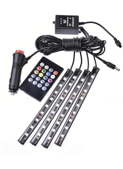 Buy Car Led Strip Lights Interior With Remote Control in Egypt