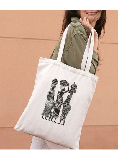 Buy Tote Bag + Makeup Bag With Trendy Design in Egypt