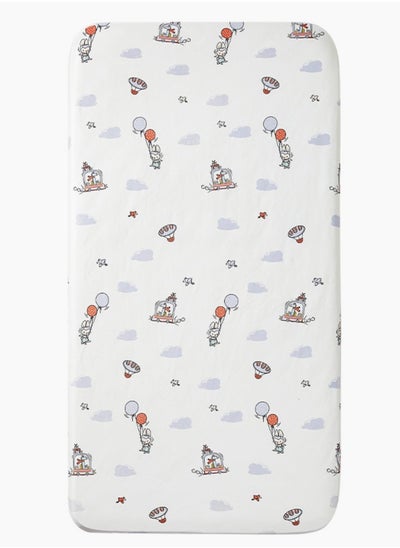 Buy Crib Sheets for Boys Girls 100% Cotton Fitted sheet for Cot, Breathable Crib Mattress Sheet for Toddler in UAE