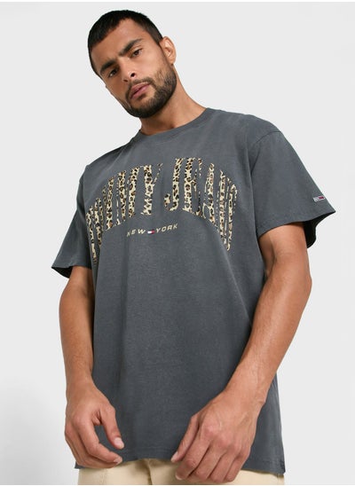 Buy Graphic Crew Neck T-Shirt in UAE