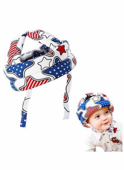 Buy Baby Safety Helmet Head Protector, Infant Toddler No Bumps Cushion Bumper Bonnet with Padding, Cute Hat in UAE
