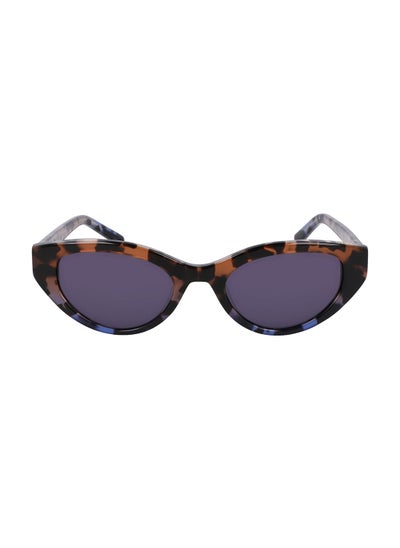 Buy Women's Oval Sunglasses - Blue - Lens Size: 51 Mm in Saudi Arabia