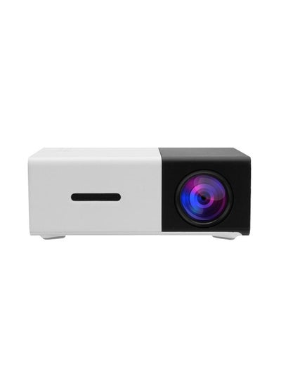 Buy YG300 LED Projector 400-600 Lumens 320 x 240 Pixels 1080P Home Media Player With Remote Control in UAE