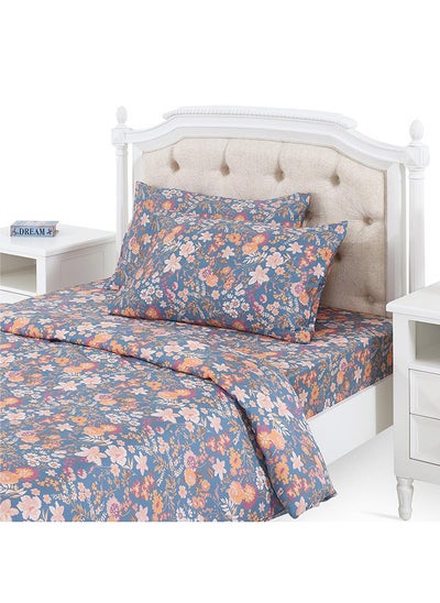 اشتري Florals Queen-Sized Duvet Cover Set, Multicolour - 200x200 cm في الامارات