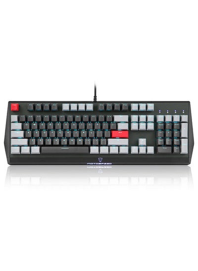 اشتري CK74 104 Keys Wired Gaming Keyboard Monochrome Optical Axis Mechanical Keyboard Support N-key Rollover في الامارات