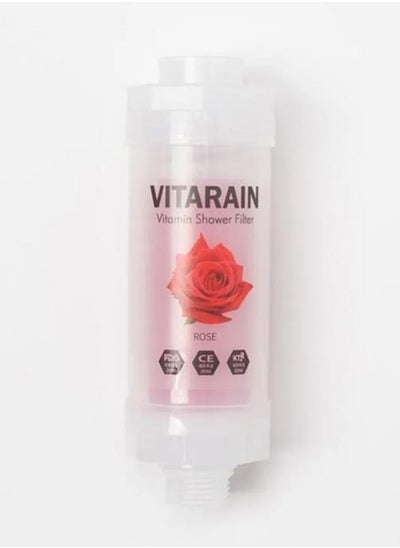 Buy SHOWER FILTER VITARAIN ROSE in UAE