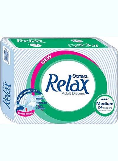 Buy AD Relax Medium 24 * 4"3PLY/Bag in Egypt