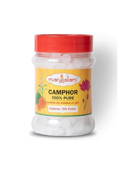 Buy Mangalam Camphor Tablet 100g Jar in UAE