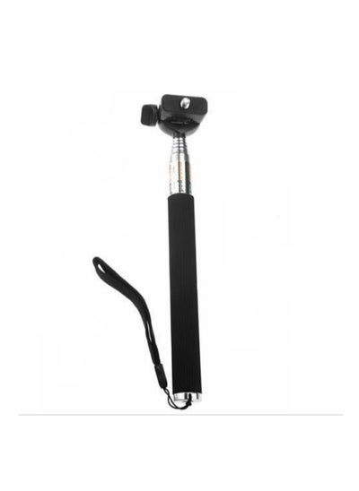 اشتري Monopod Selfie Stick With Bluetooth Remote Control Black في السعودية