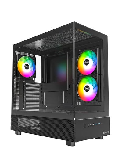 اشتري RDY XR Black AMD 008 Gaming PC / Ryzen 7 7700X / RTX 4080 Super / 32GB DDR5 RAM / 1TB Gen4 SSD / 850W / AIO Liquid Cooled / Windows 11 Pro / 2 Years Warranty في الامارات