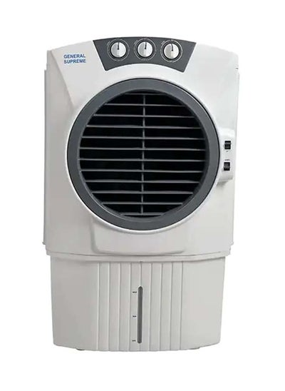 Buy General Supreme Desert Cooler Large Design, 70 Liters, 200 Watts, Turbo Motor, White, GSDC70 in Saudi Arabia