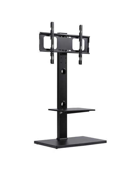 Buy Floor TV Stand with MDF Wooden Shelf for 32-60 inch LCD TV,Height Adjustable TV Stand with Cable Management for Liveing Room in Saudi Arabia