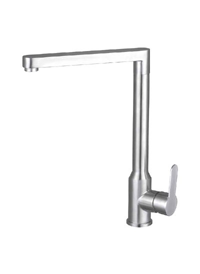 Buy Elegant and Modern Design Stainless Steel Kitchen Mixer Nickel 30.5 x 10.4 x 26 cm JS-K097N in Saudi Arabia