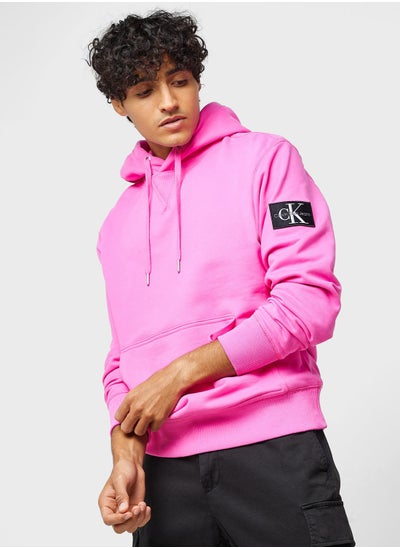 Buy Logo Badge Hoodie in UAE