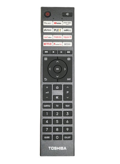 Buy Toshiba Smart TV Remote - CT-95704 Replacement Remote Control For Toshiba 4K LED LCD Smart TV in UAE