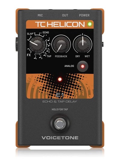 اشتري TC HELICON Single-Button Stompbox for Compelling Vocal Echo Effects VOICETONEE1 في الامارات