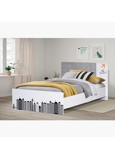 Buy City Twin Bed 204x80x130 cm in Saudi Arabia