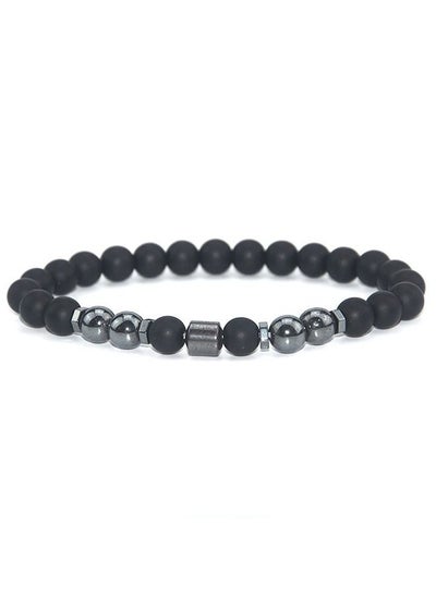 Buy Magnetite Beaded Charm Anklet in Saudi Arabia