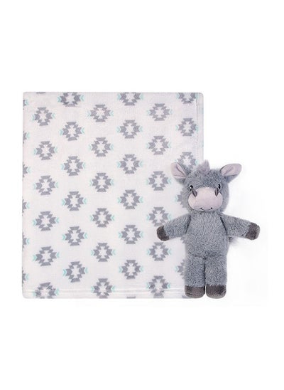 Buy Plush Blanket And Toy Snuggly Donkey in UAE