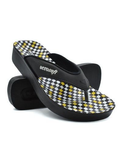 Buy AEROSOFT LADIES SILVER SLIPPERS A08A5 in UAE