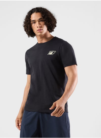 اشتري Essential Heathertech Graphic T-Shirt في الامارات