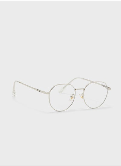 Buy Anti Blue Lens Round Glasses in UAE