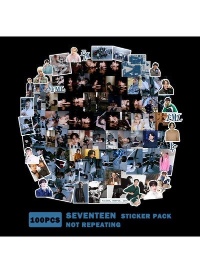 Buy 100 Pcs Kpop Stickers SEVENTEEN 10th Mini Album FML Temptation Combination Sticker Pack For Fans Collection Gifts in Saudi Arabia