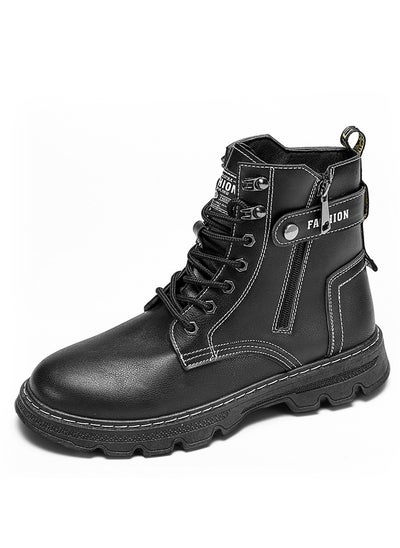 اشتري Men's Outdoor Fashion High Top Casual Boots في الامارات