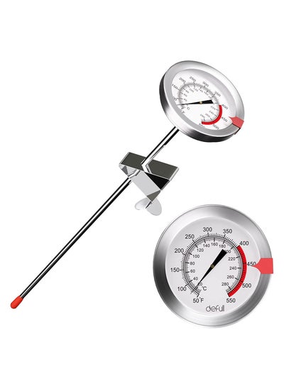 Buy Deep Fry Thermometer Milk and Coffee Thermometer Stainless Steel Kitchen Gadget 300mm Probe for Roasted Meat Simmered Soup Grilled Fish in Saudi Arabia