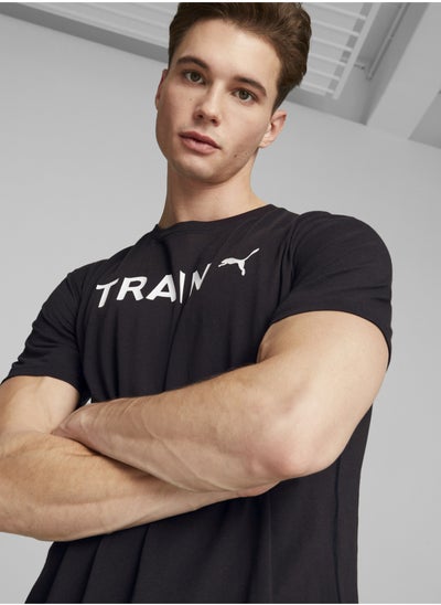 Buy Train Graphic Mens Shortsleeve T-shirt in UAE