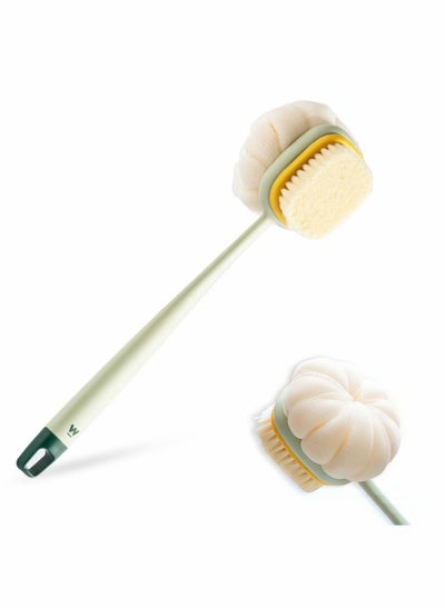 اشتري Shower Scrubber, Double Side Back Scrubber with Long Handle في السعودية