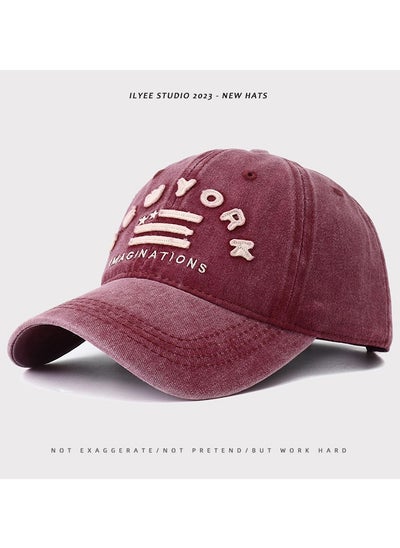 اشتري New Fashion Retro Wash Baseball Hat في الامارات