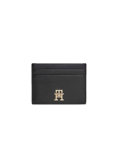 Buy Women's Th City Credit Card Holder -  Smooth finish, Black in UAE