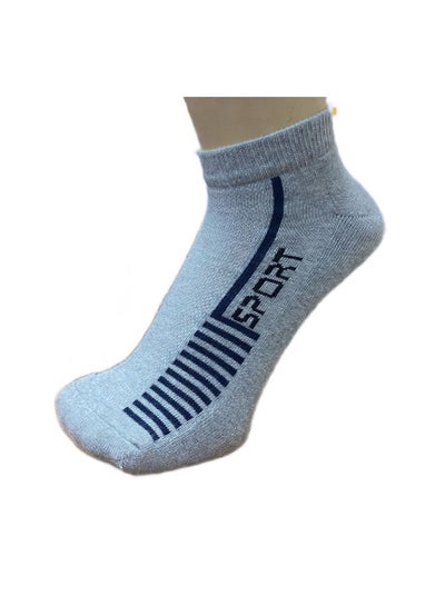 Buy Solo Sport Sneaker Half Terry Pack Of 1 Socks For Men in Egypt