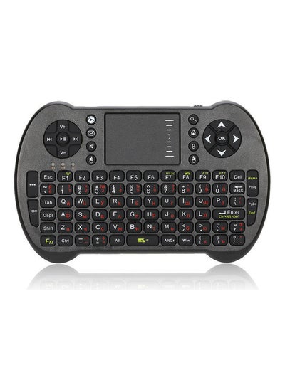 Buy Touchpad Keyboard With Remote Control Mouse Black in UAE