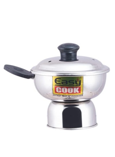 Buy Stainless Steel Puttu Maker Silver in UAE