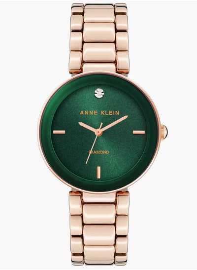 اشتري Anne Klein Analog Green Dial Women's Watch AK1362GNRG في الامارات