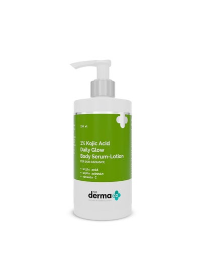 Buy The Derma Co 1% Kojic Acid Daily Glow Body Serum Lotion For Skin Radiance - 250ml in UAE