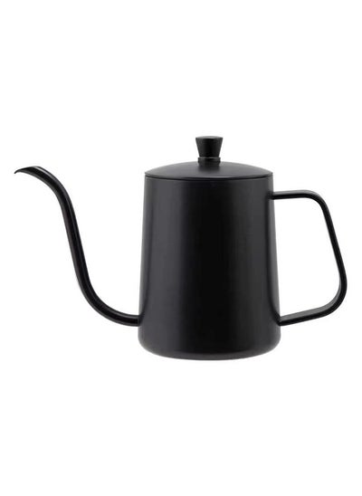 Buy 600ml Pour Over Kettle Coffee Maker Stainless Steel Gooseneck Drip Tea Pot Jug Coffee Server for Home Brewing, Camping and Traveling in UAE