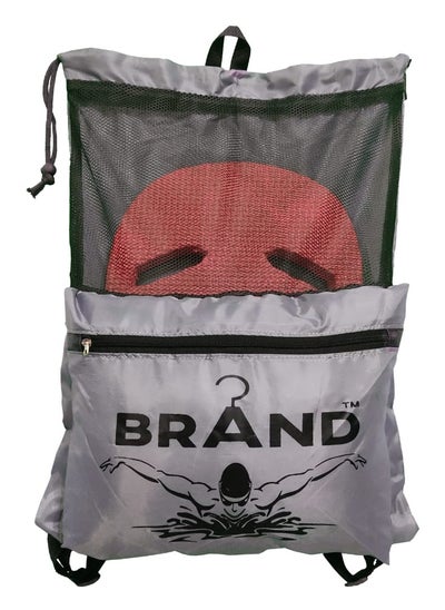 Buy Large Brand Stores Swimming Bag - Grey & Black in Egypt