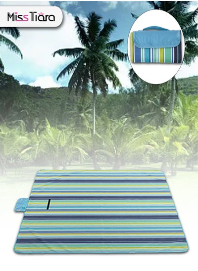 Buy Foldable Waterproof Portable Outdoor Picnic Camping Moisture-Proof Mat 145*200CM in UAE