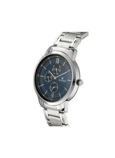 اشتري Titan Blue Dial Quartz Multifunction Watch for Men في الامارات