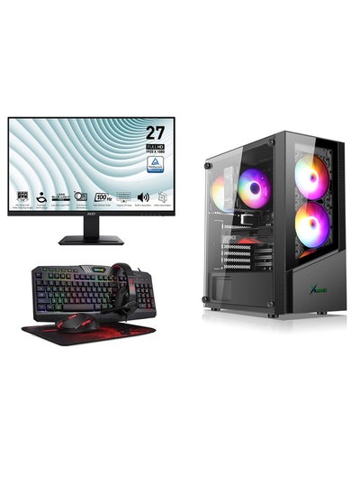 اشتري CP BUDGET GAMING/WORK STATION COMBO SET DESKTOP PC: CORE I5 9400F PROCESSOR | RTX 3050 6GB GRAPHICS | 16GB RAM | 512GB NVME + 2TB HDD | Windows 11 | WIFI BT READY في الامارات