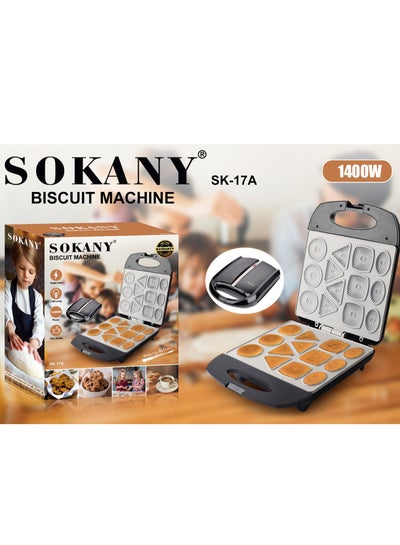 Buy SK-17A Sokany Biscuit Maker, 1400 Watt in Egypt