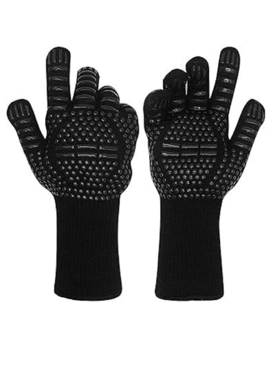 Buy High Temperature Heat Insulated Anti-Scald Gloves, for Microwave Oven and Grill in Egypt